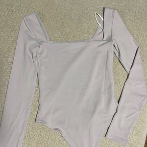 Aritzia Babaton Square neck Bodysuit